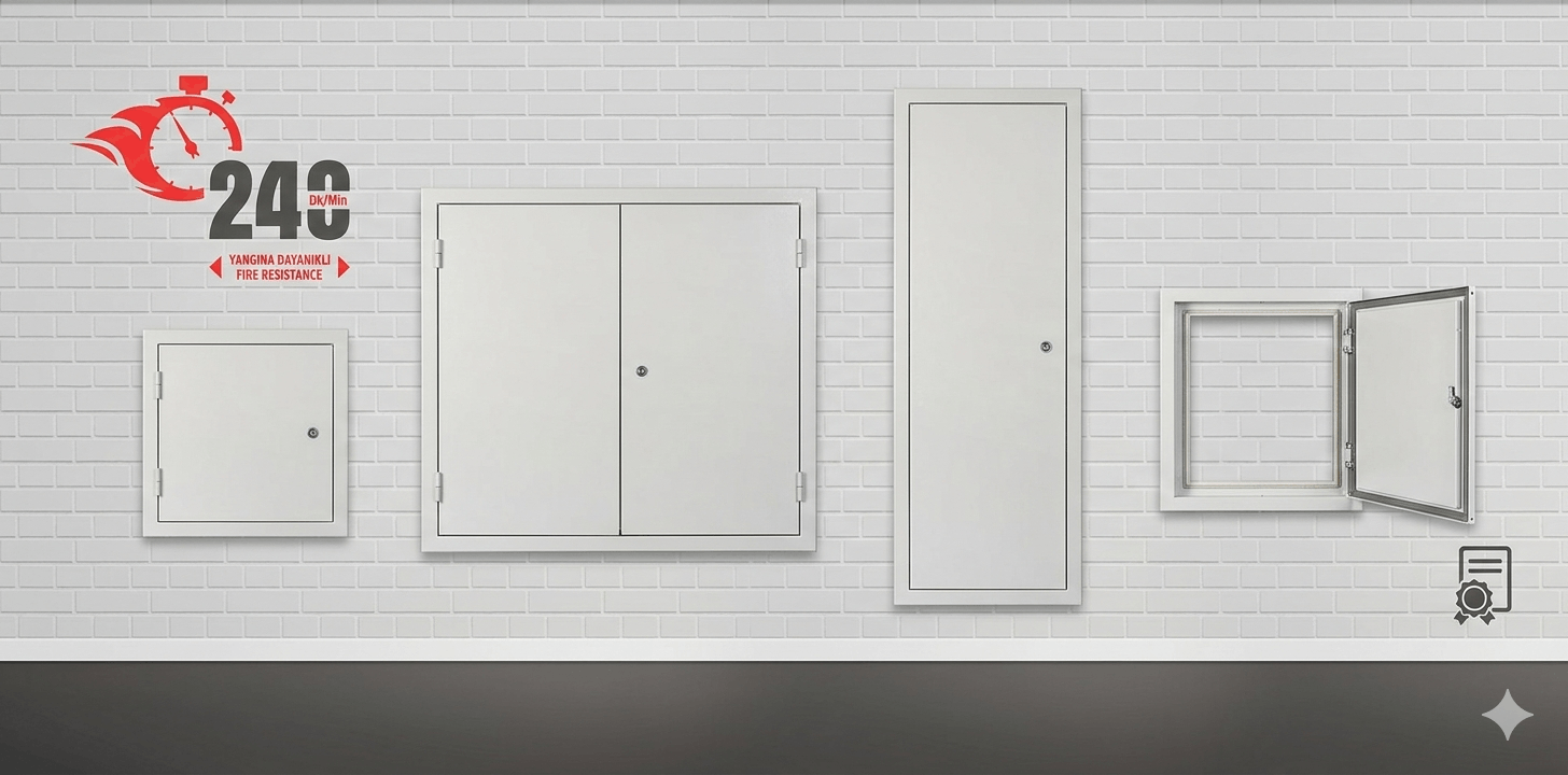 Yangına Dayanıklı Şaft Kapağı